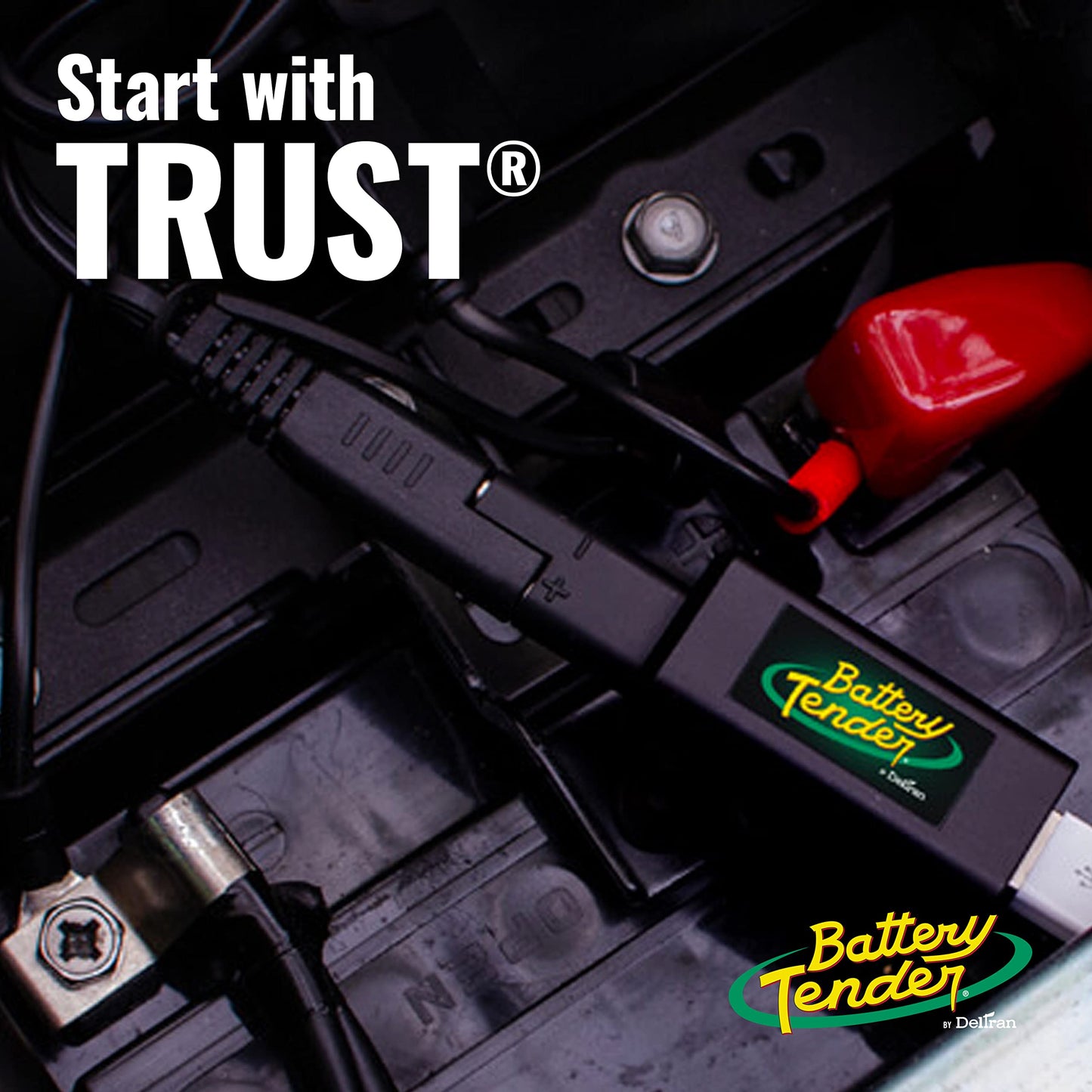 Battery Tender 12 Foot Extension SAE Cable - Designed for Use with Battery Tender Chargers - Quick Connect Plugs for Easy Connection to Motorcycle, Cars, ATVs and More - 081-0148-12