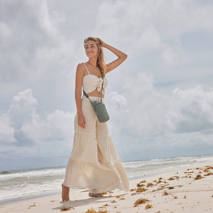 Travelon Anti-Theft Boho Insulated Water Bottle Tote