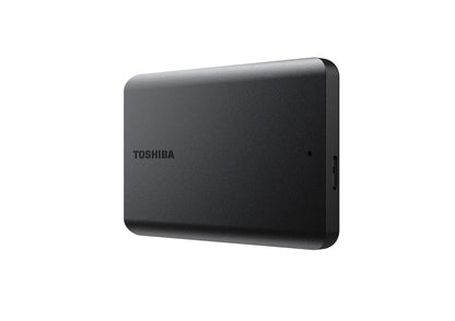 Toshiba Canvio Basics 2TB Portable External Hard Drive USB 3.0, Black - HDTB520XK3AA
