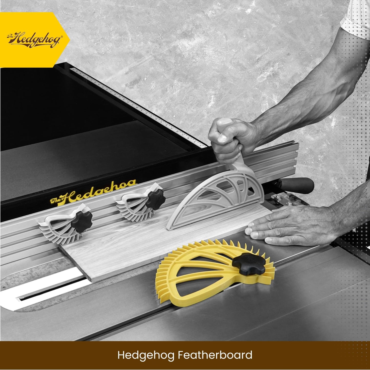 The Hedgehog Featherboard for Table Saws for Quicker, Easier, and Safer Workflow | Improve your accuracy and precision