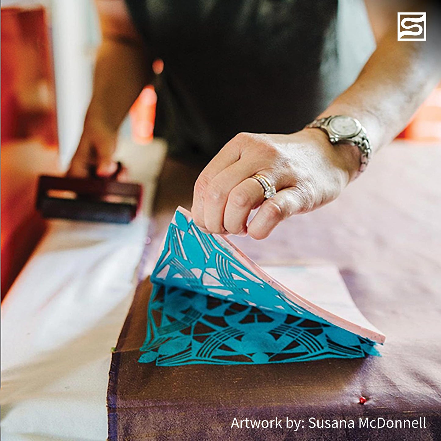 Speedball 4131 Linoleum Cutter – 5 Assorted Lino Cutters Includes Plastic Storage Handle, Made in The USA