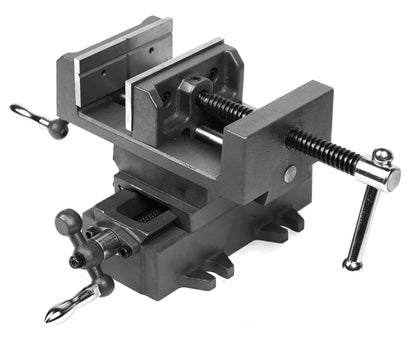 WEN Cross Vise, 4.25-Inch with Compound Slide for Mills and Drill Presses (CV414),Black