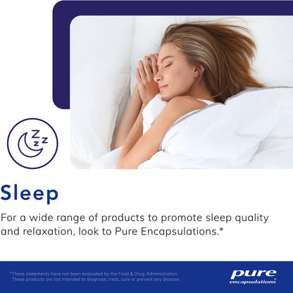 Pure Encapsulations Melatonin 3 mg - Antioxidant Supplement to Support Natural Sleeping & Relief of Occasional Sleeplessness - for Natural Sleep Support* - 180 Capsules