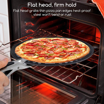 SOLEADER Plate Gripper Compatible With Instant Pot Accessories, Air Fryer Pans Gripper, Hot Plate Bowl Retriever For Egg Custard For Jidangeng, For Microwave Toaster Oven Steamer, Pack of Two