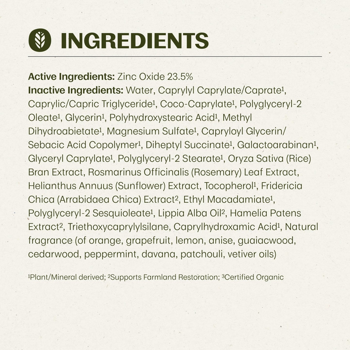 Thrive Natural Care Reef Safe Sunscreen SPF50 - Hawaii 104 Reef Act Compliant - Mineral Sunscreen Non-Nano Zinc Oxide - Vegan, (5.8 Oz (Pack of 1))