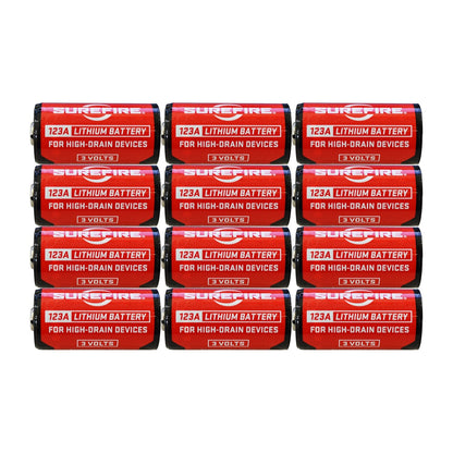 SureFire SF12-BB Boxed Batteries, (12 Pack)