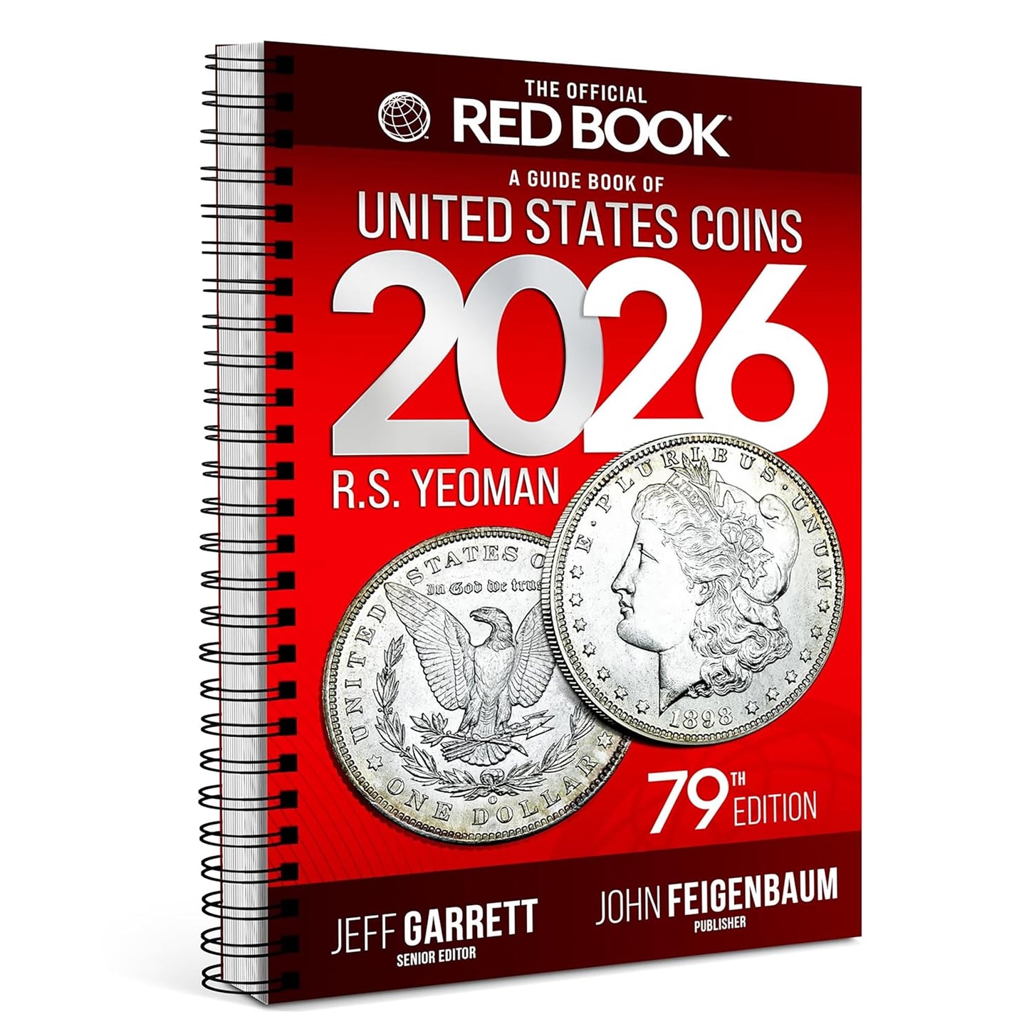 2026 - Stater 3 Coin Collection of Indian Penny, Buffalo Nickel and Steel Cent with the 2026 Red Book Guide to Coins 79th Edition Circulated Collection Seller Uncirculated