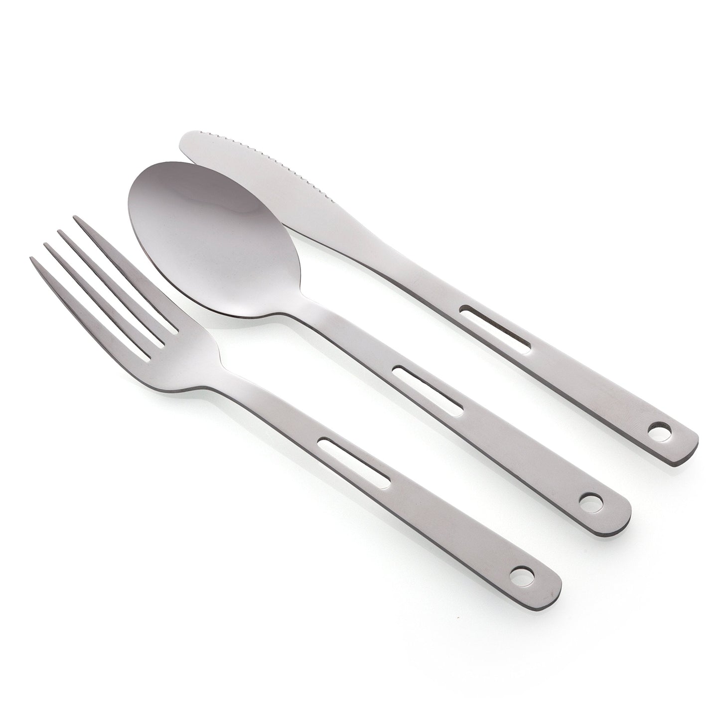 Wealers Unique Complete Messware Kit Polished Stainless Steel Dishes Set| Tableware| Dinnerware| Camping| Buffet| Includes - Cups | Plates| Bowls| Cutlery| Comes in Mesh Bags (Single Person Blue)