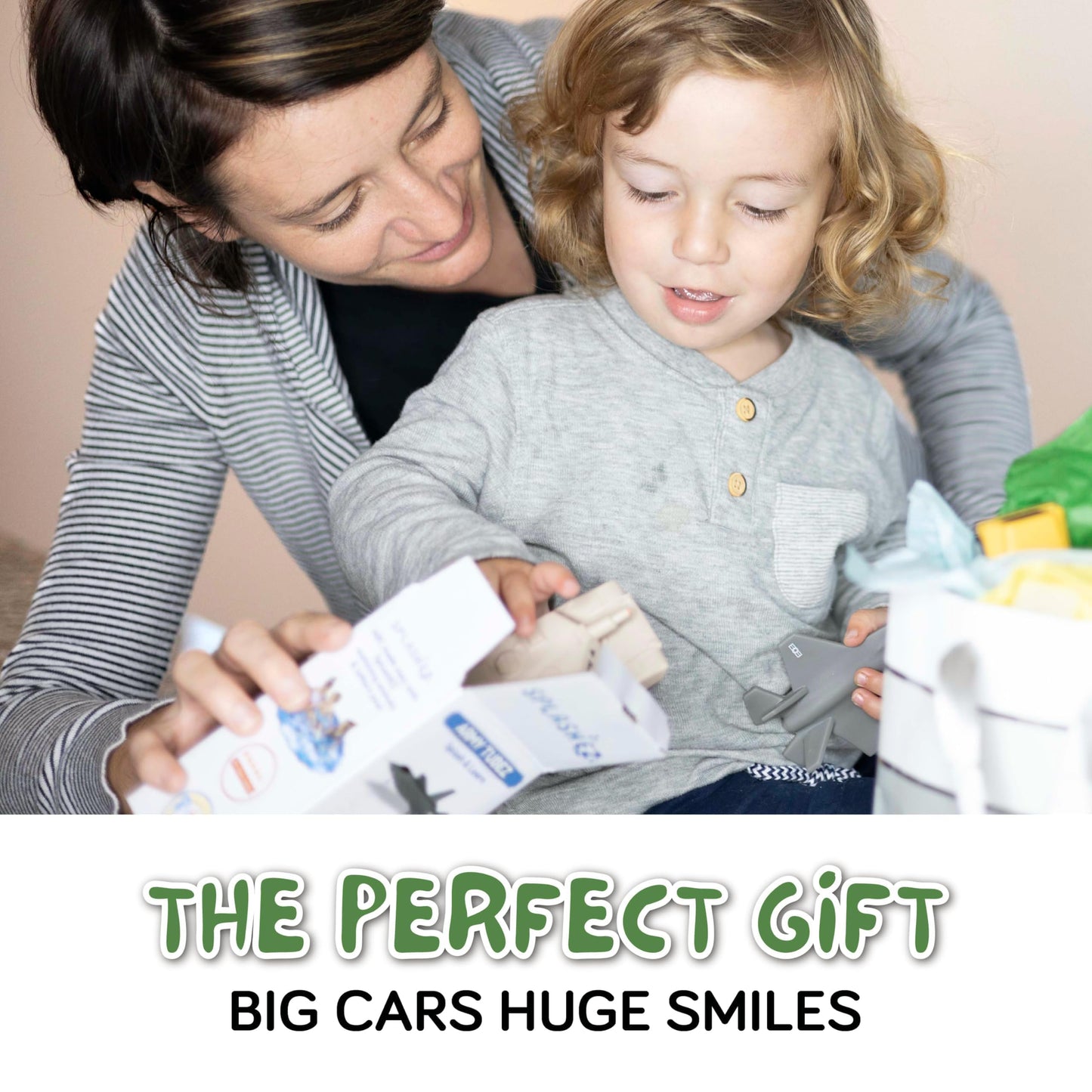 SplashEZ Mold Free Car Bath Toys for Kids | Toddler Bath Toys with No Hole for Water | Vehicles Set Ideal Size for Little Hands | Safe, Durable for Endless Tub Fun | Great for Boys & Girls Ages 0+