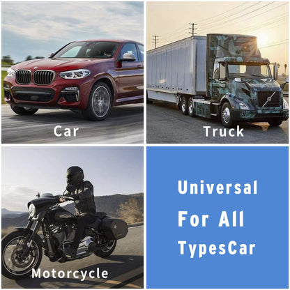 UYYE Cigarette Lighter Plug Billet Aluminum Dustproof Plug, Nitrous Button, Car Interior Accessories Fits Most Automotive Vehicles and Boats with Standard 12 Volt Power Source,Blue