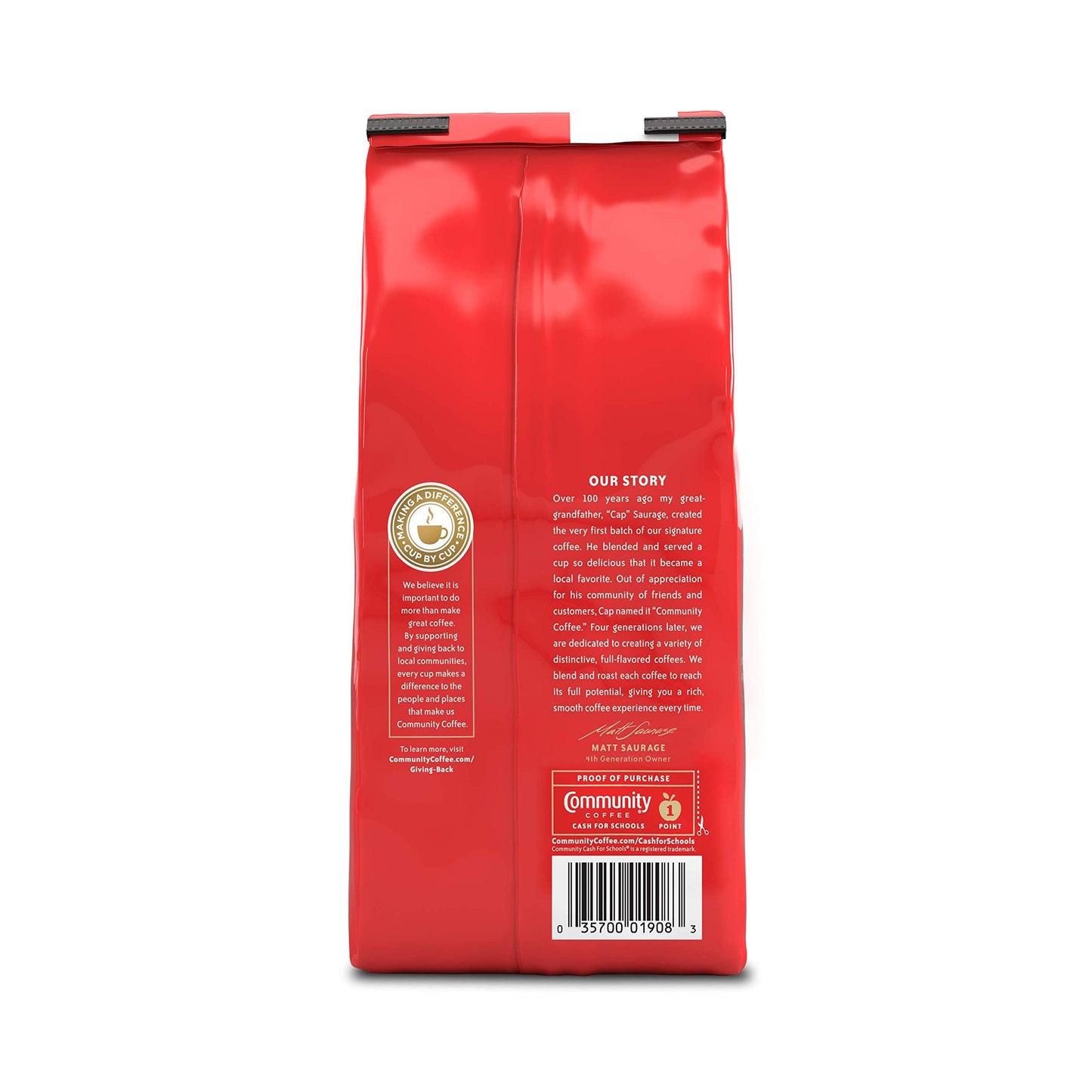 Community Coffee Pecan Praline Flavored 12 Ounce, Medium Roast Ground, 12 Ounce (Pack of 1)