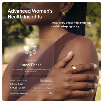 ULTRAHUMAN Ring AIR-Smart Ring Health Tracker, Size First Sizing Kit,Sleep Tracker,Smart Ring for Men/Women,Fitness Tracker (Made in India, Bionic Gold, 7)