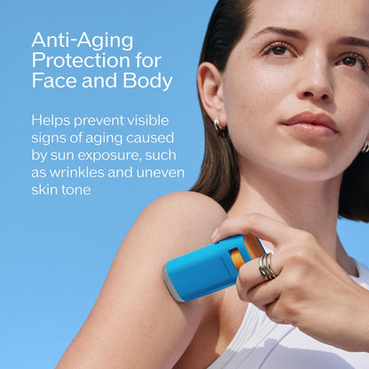 Shiseido Clear Sunscreen Stick SPF 50+ - Invisible Broad-Spectrum Face Sunscreen - Wear Under & Over Makeup - Lightweight Formula - All Skin Types