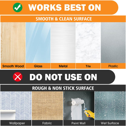 Summerbrite Picture Hanging Strips,Picture Hanger Kit, Removable Damage Free,Picture Hanging Hooks,White Medium(40Pack)