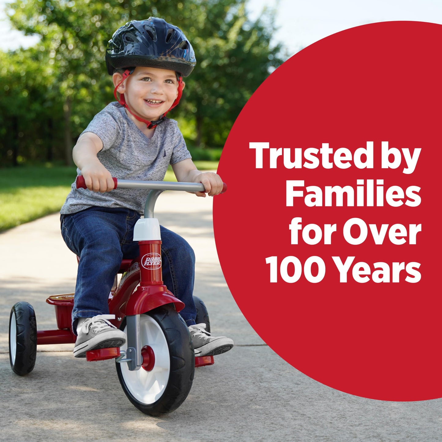 Toddler Bike, Toddler Toys, Kids Toys, Kids Bike, Tricycles for 3-5 Year Olds, Radio Flyer Red Rider Trike for Ages 2.5-5 (Amazon Exclusive)