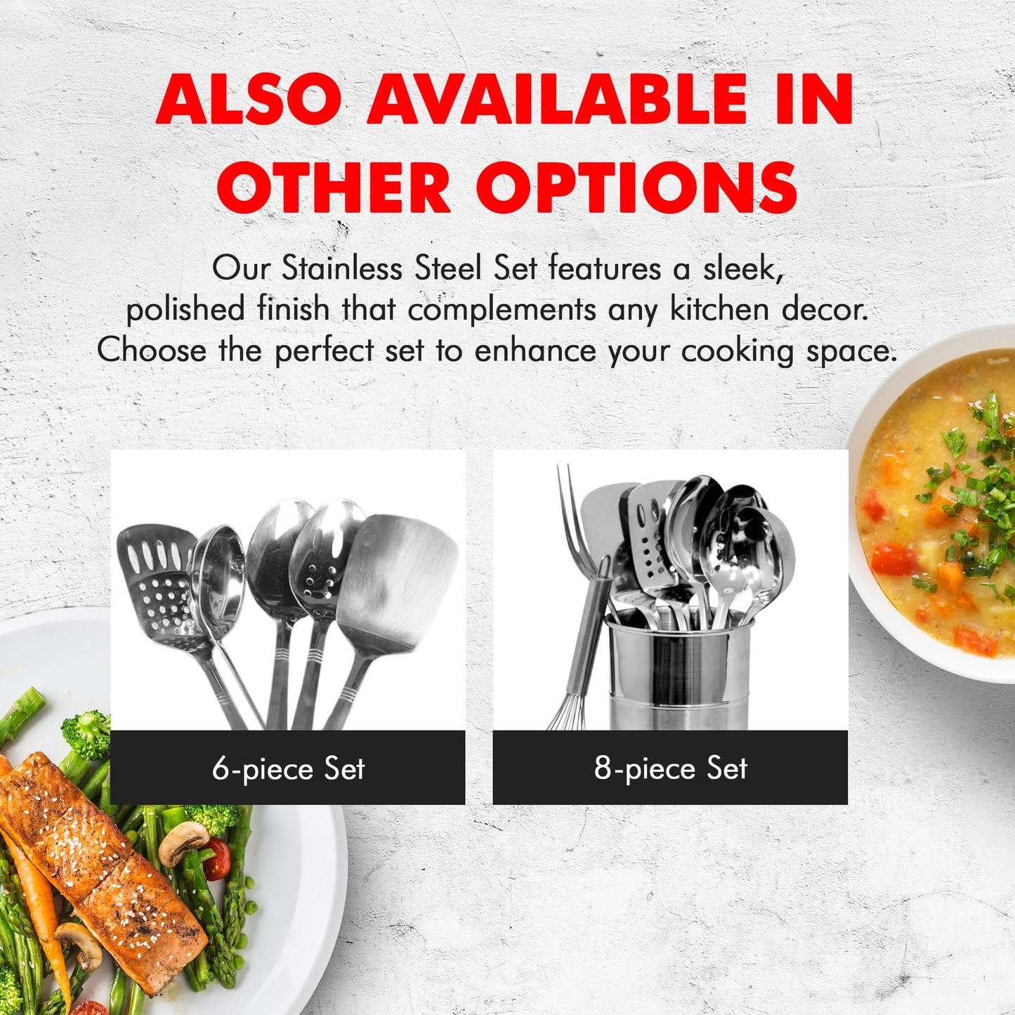 Chef Craft 10230 1-Piece Stainless Steel Solid Spoon,13-Inch