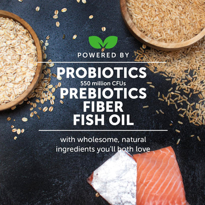 Cat Probiotics Gut + Immune Health Crunchy & Creamy Chews - Digestive Health, Supports Gut Health, Immunity, Healthy Digestion + Cat Constipation Relief - Chicken 30-Day Supply