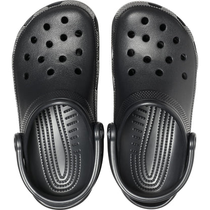 Crocs Unisex-Adult Classic Clogs, Black, 3 Men/5 Women