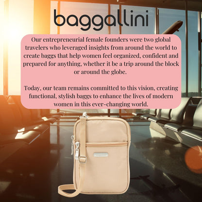 Essential Mini Crossbody Bags for Women 5x7" Small Lightweight Nylon Durable Travel Purse Wallet Phone Crossbody w RFID