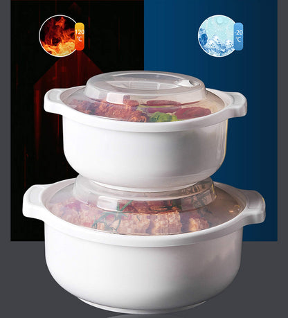 Zdesign Microwave Ramen Cooker Noodle or Soup Bowl Easy Mac Perfect for Breakfast, College Dorm Essentials for Boys Girls,Office, Dishwasher-Safe, BPA-Free, 51OZ/1.52L