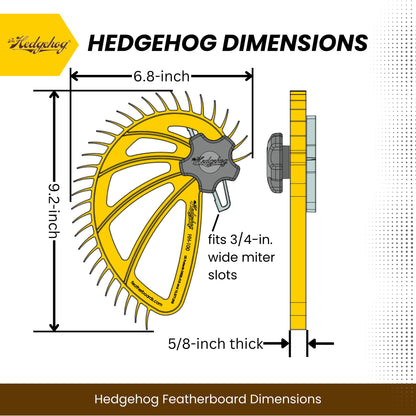 The Hedgehog Featherboard for Table Saws for Quicker, Easier, and Safer Workflow | Improve your accuracy and precision