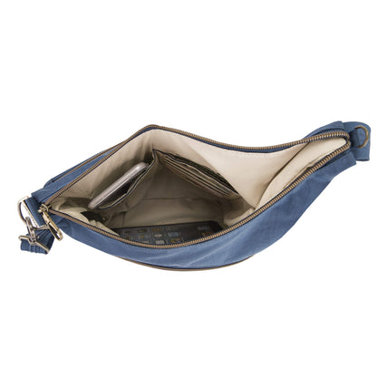 Travelon Anti-Theft Signature 3 Compartment Crossbody Bag
