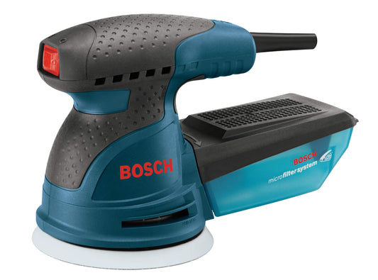 BOSCH ROS10 5 Inch 120 Volt 5 Inch Single-Speed Palm Random Orbit Sander, Polisher