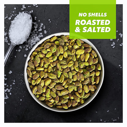 Wonderful Pistachios No Shells, Roasted & Salted Nuts, 0.75 Ounce Bag (Pack of 9), Protein Snacks, Gluten Free, On-the-Go, Individually Wrapped Snacks