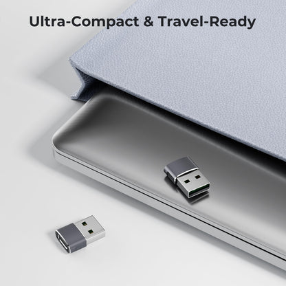 Basesailor iPhone 16 15 Pro Max Car Charger Adapter 4Pack,USB to USBC Adapter Type C Female to A Male Converter for Airpods 4,Apple Watch 10/iWatch,iPhone 14 13 Plus,iPad Mini 7,Samsung Galaxy S24 A54