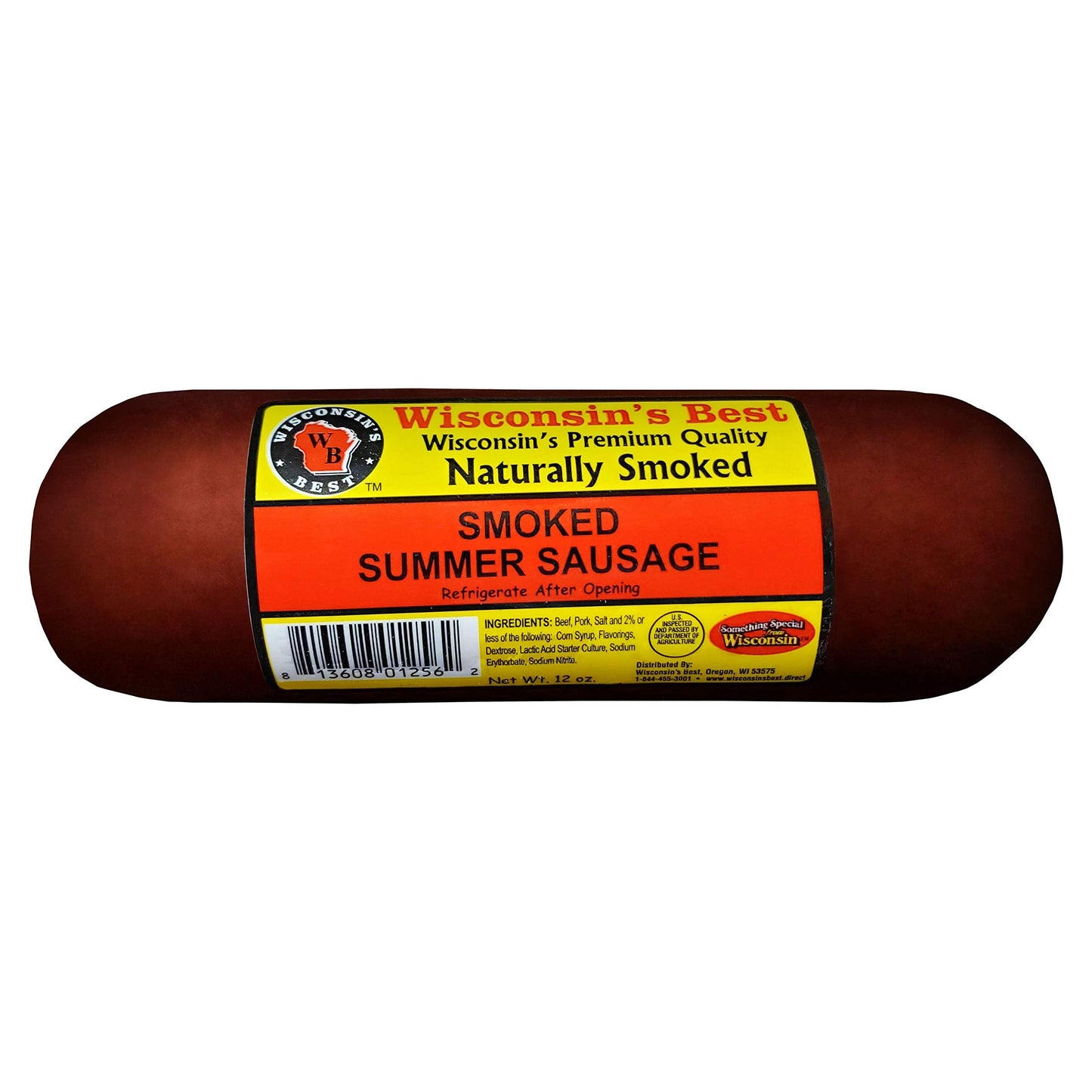 Wisconsin Cheese Company - Fan Favorite Gift Box - 100% Wisconsin Cheddar & Pepper Jack Cheese, Sausage, Pretzel & Mustard | Perfect for Parties, Charcuterie Boards and Birthday Gifts