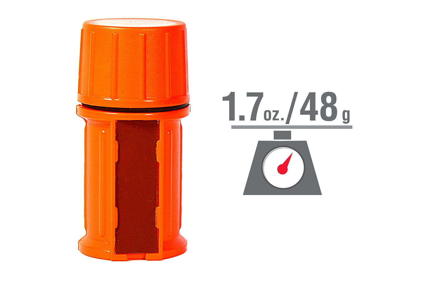 UCO Stormproof Match Kit with Waterproof Case, 25 Stormproof Matches and 3 Strikers - Orange