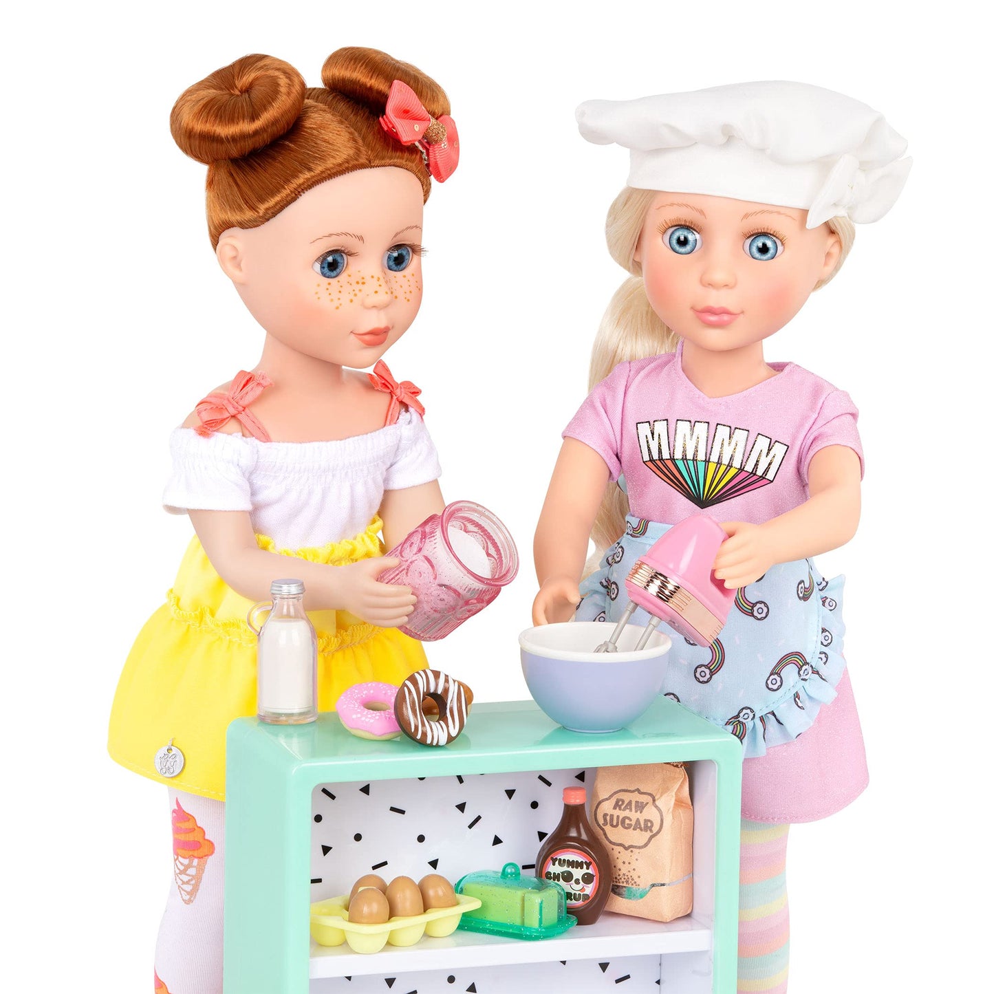 Glitter Girls – 14-Inch Doll Accessories – Donut Baking Set – Play Food, Mixer, & Kitchen Accessories – Cooking Set – 3+ Years– Children’s Toys