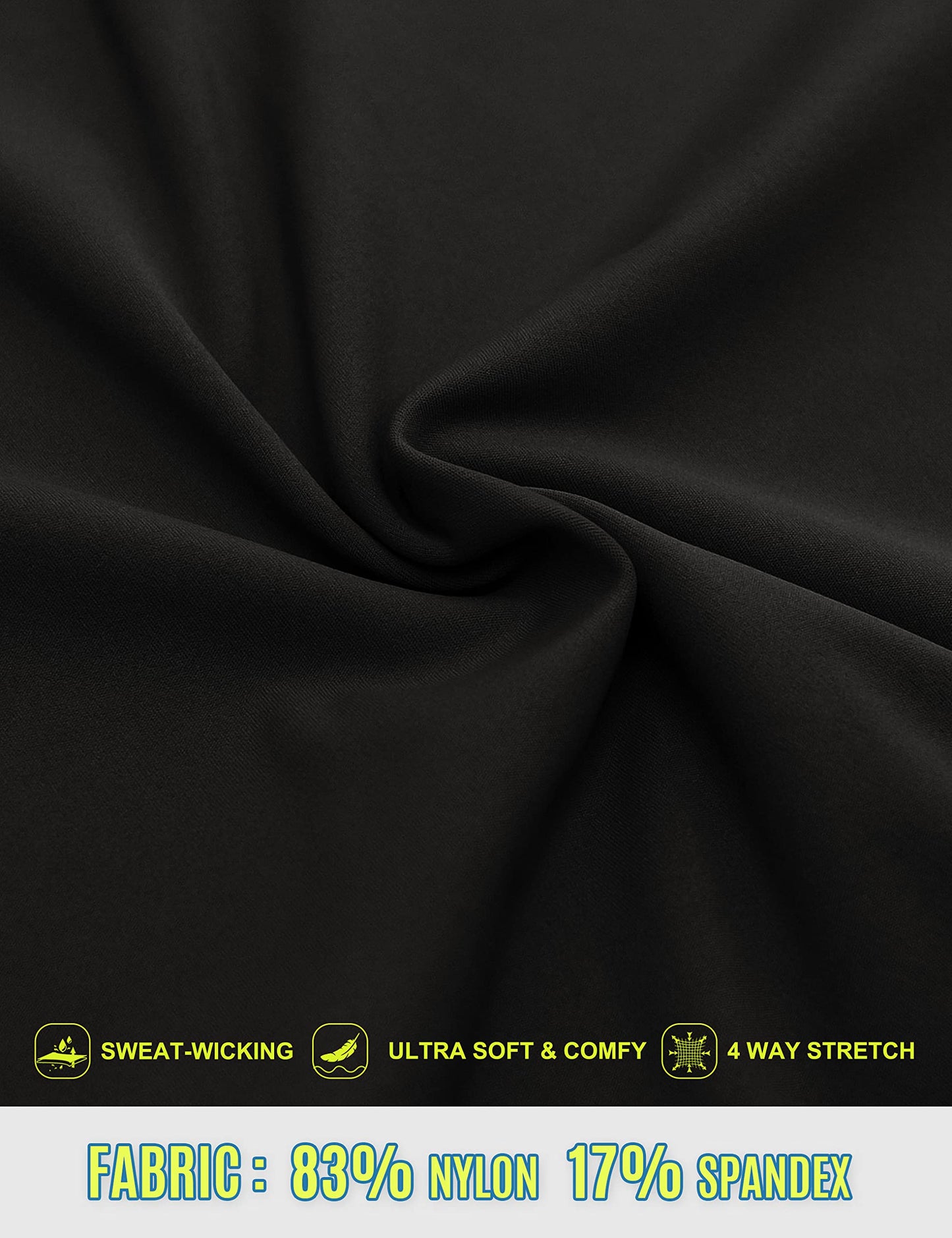 Womens Tennis Dress, Athletic Dress with Built-in Bra & Shorts Pockets Summer Dresses for Women Golf Outfits for Workout Black