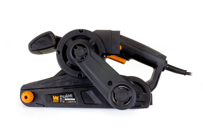 WEN 6321 7-Amp 3 in. x 21 in. Corded Belt Sander with Dust Bag , Black