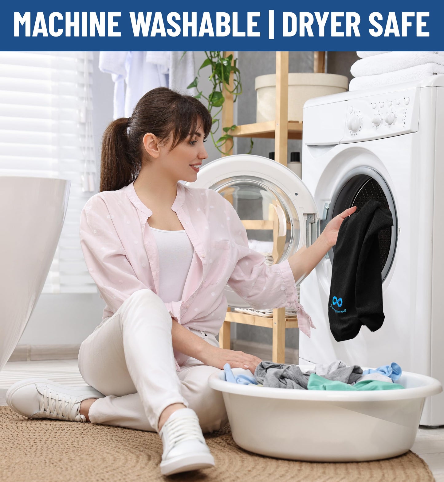 Everlasting Comfort Doctor Recommended Memory Foam Seat Cushion for Office Chairs & Car Seat - Ergonomic Office Desk Accessories for Tailbone Pain Relief, Sciatica & Back Support