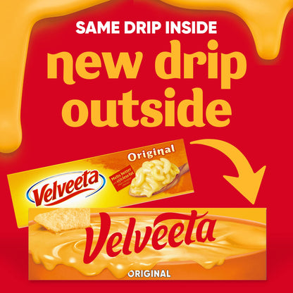 Velveeta Original Pasteurized Recipe Cheese Product, 16 oz Block