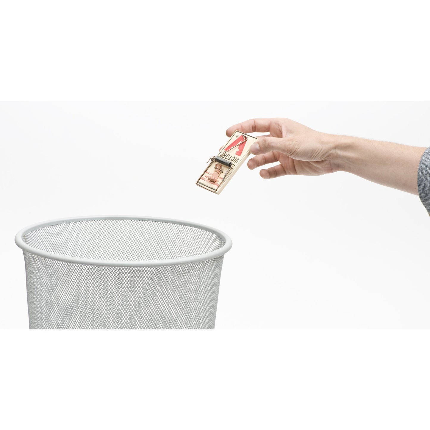 Victor M156 Metal Pedal Sustainably Sourced FSC Wood Snap Mouse Trap - 4 Wooden Traps