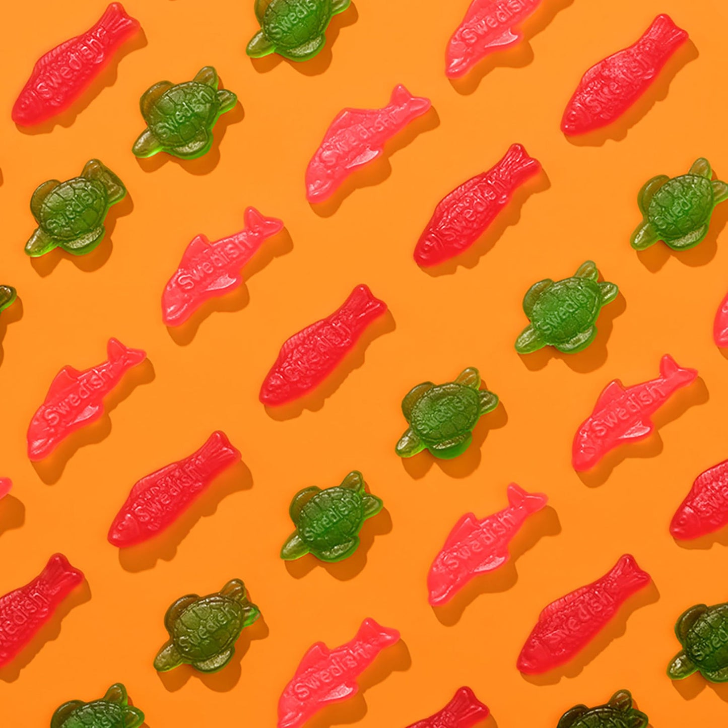 SWEDISH FISH and Friends Soft & Chewy Candy, Bulk Candy, 12-3.59 oz Bags