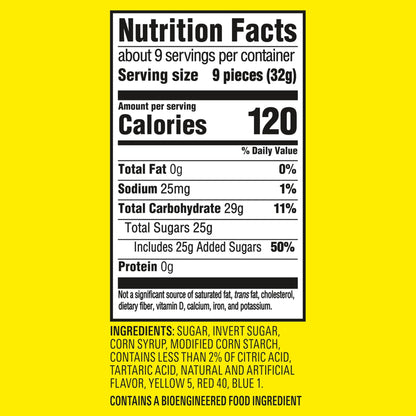 SOUR PATCH KIDS Apple Harvest Soft & Chewy Candy, Halloween Candy, 6 - 10 oz Bags