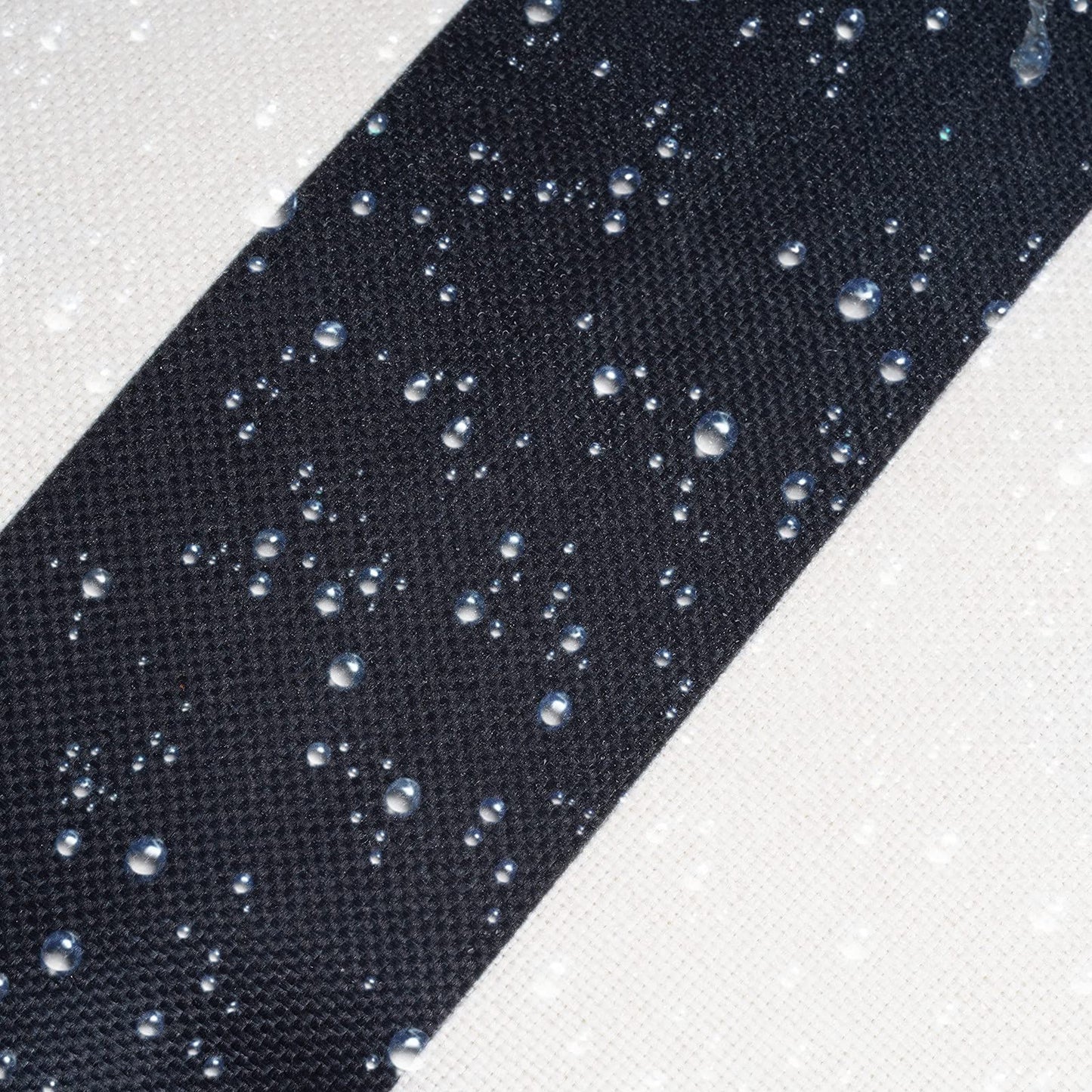 tiggell 4 Pack Waterproof Pillow Covers Outdoor Throw Pillowcases Decorative Garden Cushion Case for Home Garden Patio Couch Balcony Striped (18 * 18 inch, Black & White)