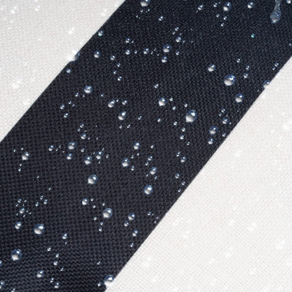 tiggell 4 Pack Waterproof Pillow Covers Outdoor Throw Pillowcases Decorative Garden Cushion Case for Home Garden Patio Couch Balcony Striped (18 * 18 inch, Black & White)