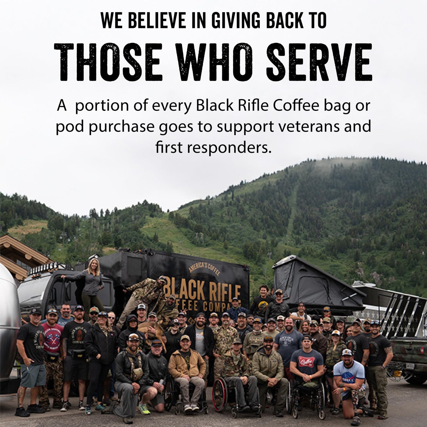 Black Rifle Coffee Company Ground Coffee Medium Roast - Roasted Blend Made from Pure Arabica Beans - Colombian & Brazilian Beans - Veteran Founded & American Made (Freedom Roast, 12oz Bag)