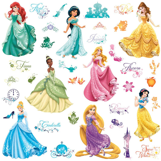 RoomMates Disney Princess Royal Debut Peel and Stick Wall Decals , RMK2199SCS