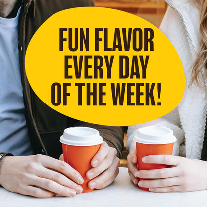 Two Rivers Coffee Flavored Coffee Pods Compatible with Keurig K Cup Brewers, Assorted Variety Pack Flavored Coffee, 40 Count