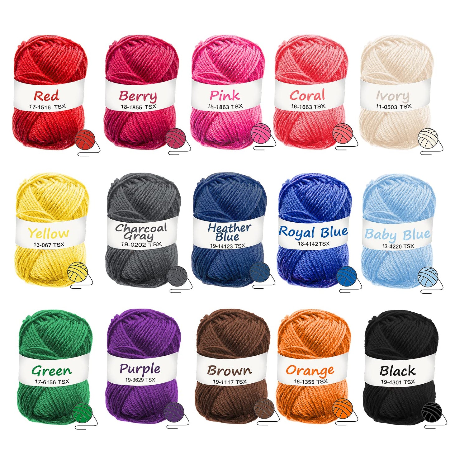 73 Piece Crochet Kit for Beginners Adults and Kids, Premium Crochet Set with 21 Crochet Hooks Set and 1500 Yards of Yarn for Crocheting Kit, Canvas Tote Bag and Lots More