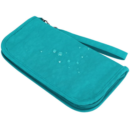 Zoppen Women's Wallet, Turquoise Green, Includes RFID Blocking, Lightweight, 20 Inch