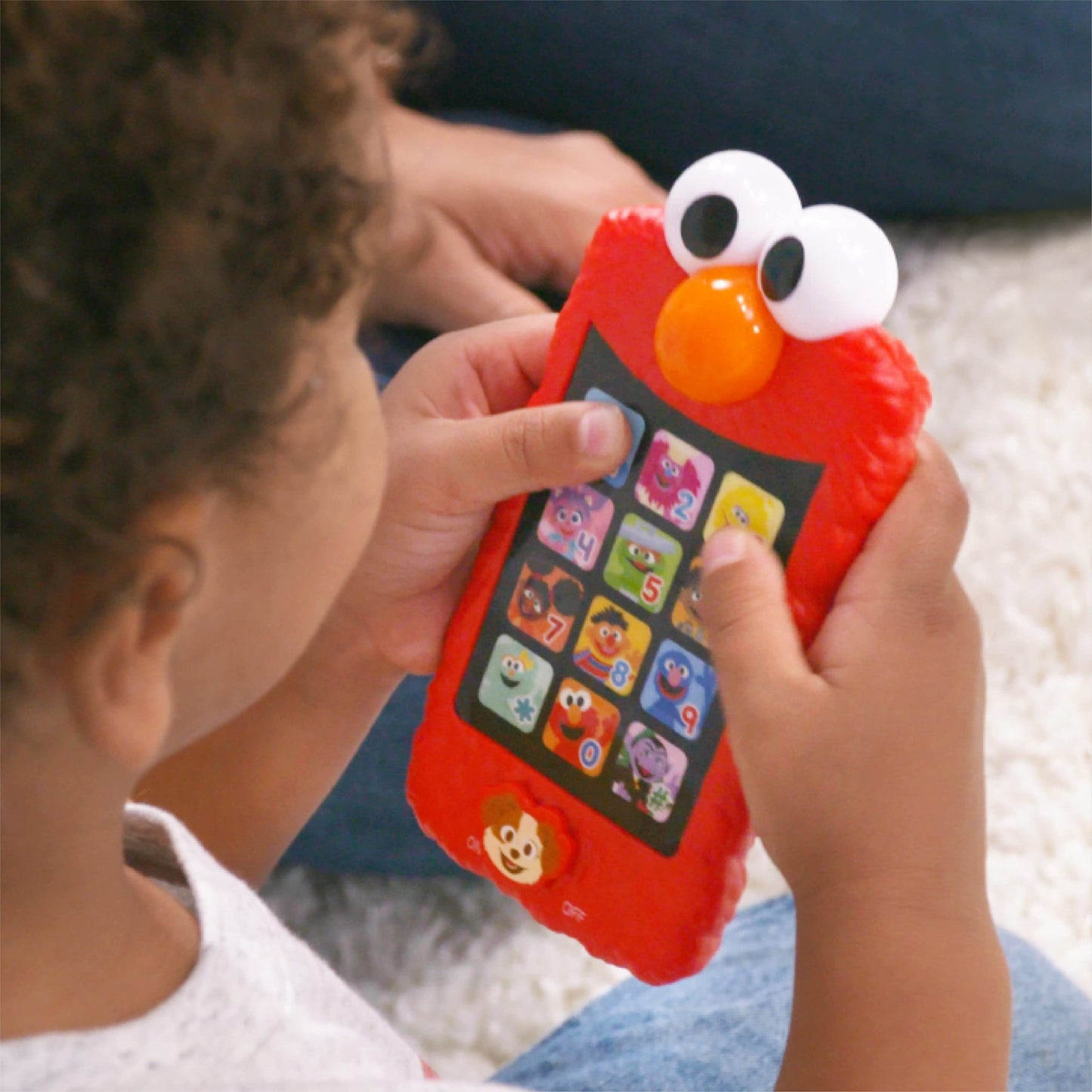 SESAME STREET Learn with Elmo Pretend Play Phone, Learning and Education, Kids Toys for Ages 2 Up by Just Play