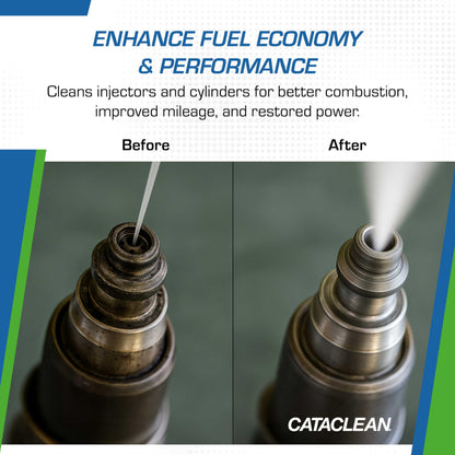 Cataclean Fuel & Exhaust System Cleaner – Pass Emissions Tests – Clear Check Engine Lights – Restores Catalytic Converters, DPF Filters and Cleans Fuel Systems, 8oz (120020CAT)