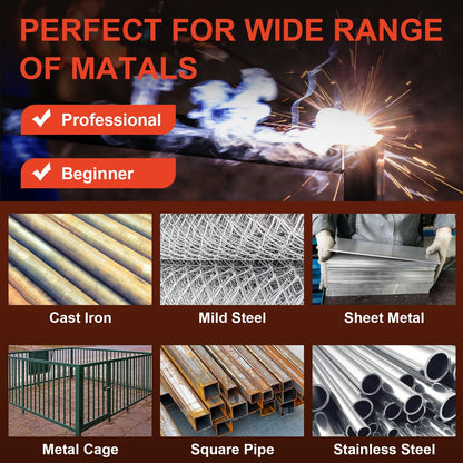 Siasky Mini Welding Machine, Upgraded Welder Machine 110V, Portable Stick Welder MMA-250A, IGBT Inverter Welder with Hot Start, Arc Force, Anti-Stick (10 welding rods)