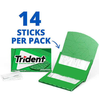 Trident Sugar-Free Chewing Gum Variety Pack Candy, Assorted Flavors, 21 Packs of 14 Pieces (294 Total Pieces)